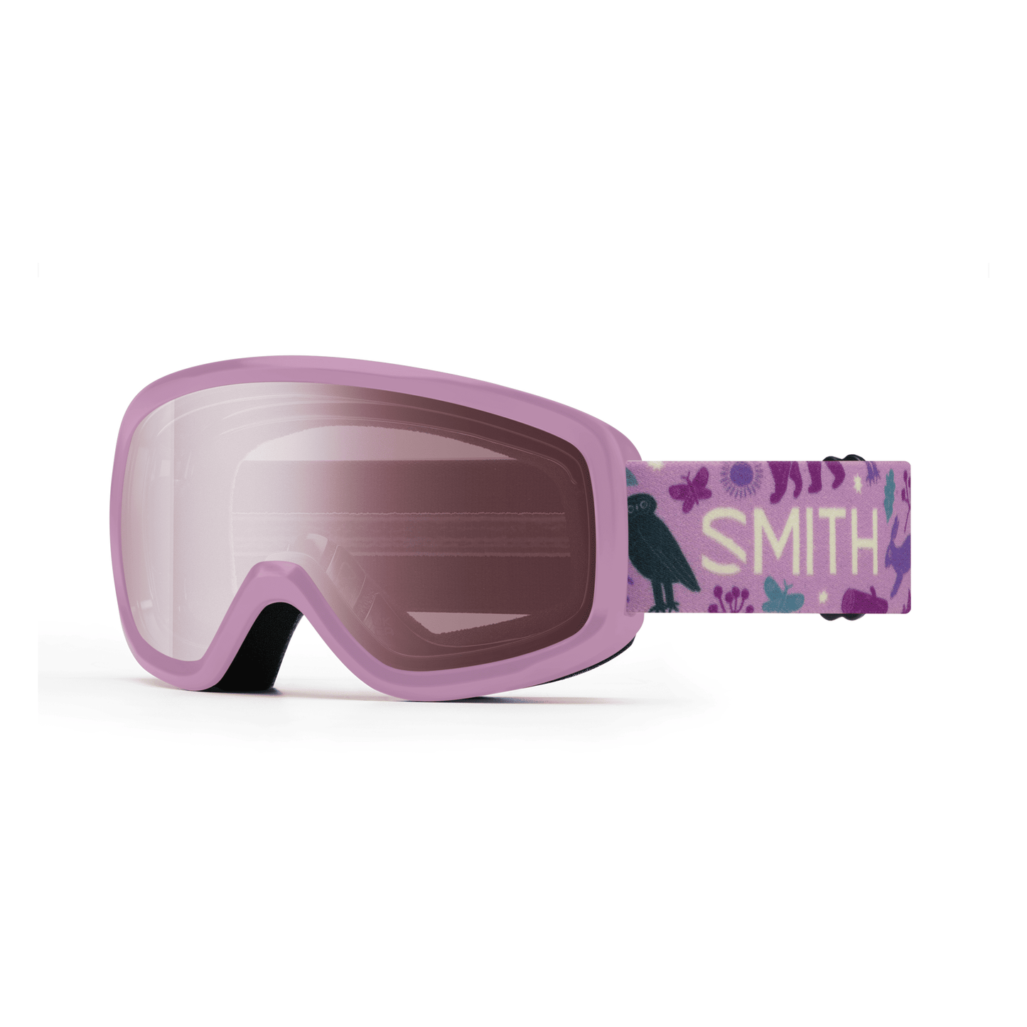 Smith Snowday Jr Kids Goggles - Proper Pink Forest Friends Ignitor