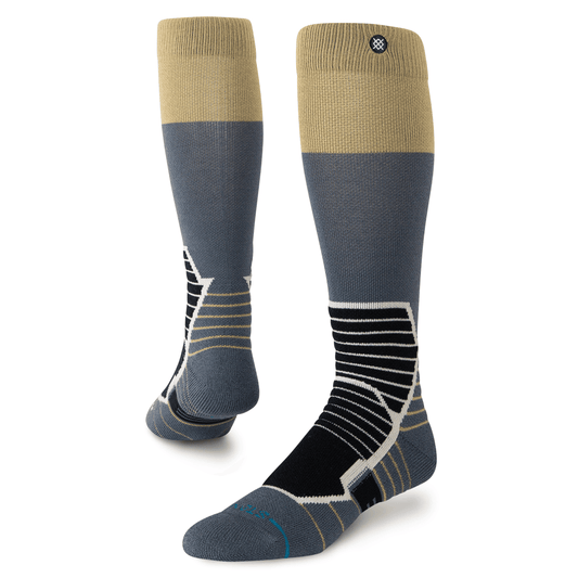 Stance Mid Cushion Merino Wool Ski / Snowboard Sock - Blocked