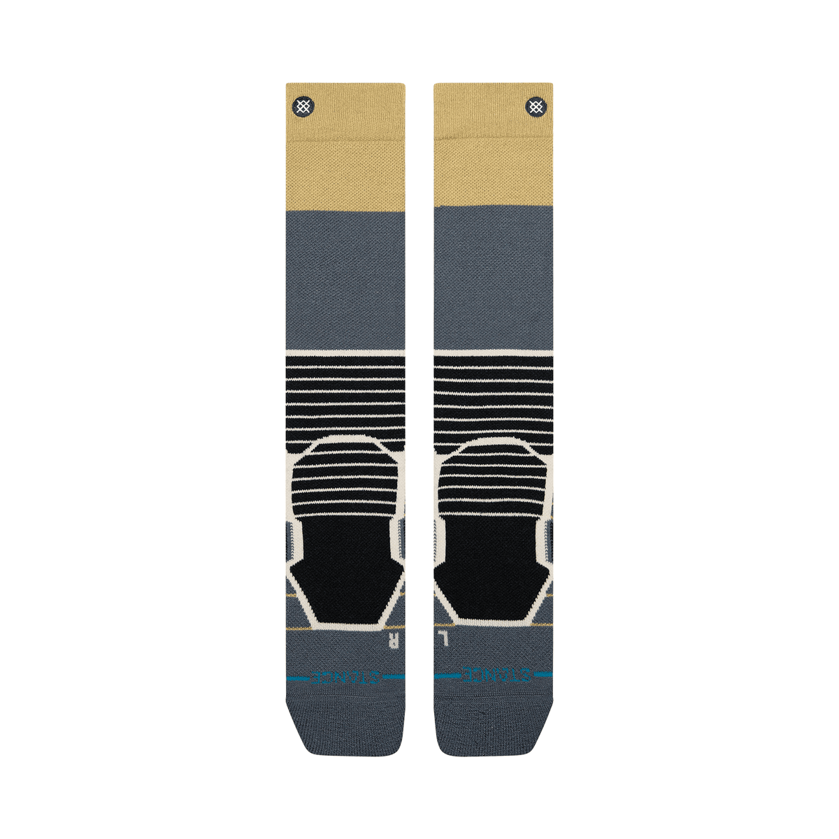 Stance Mid Cushion Merino Wool Ski / Snowboard Sock - Blocked