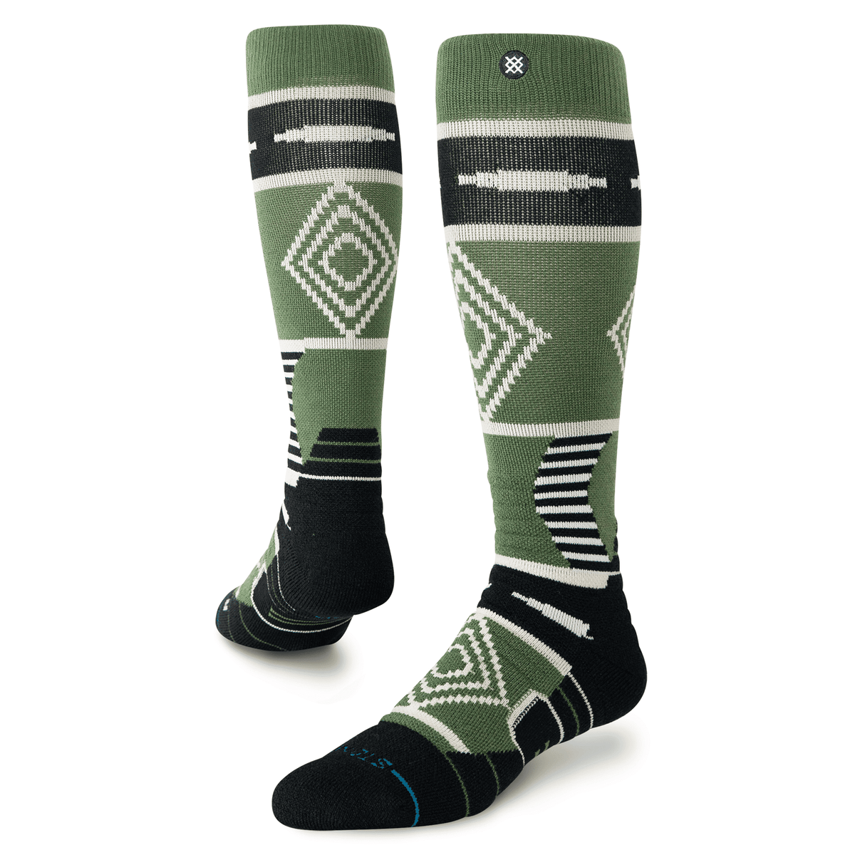 Stance Mid Cushion Merino Wool Ski / Snowboard Sock - Temple