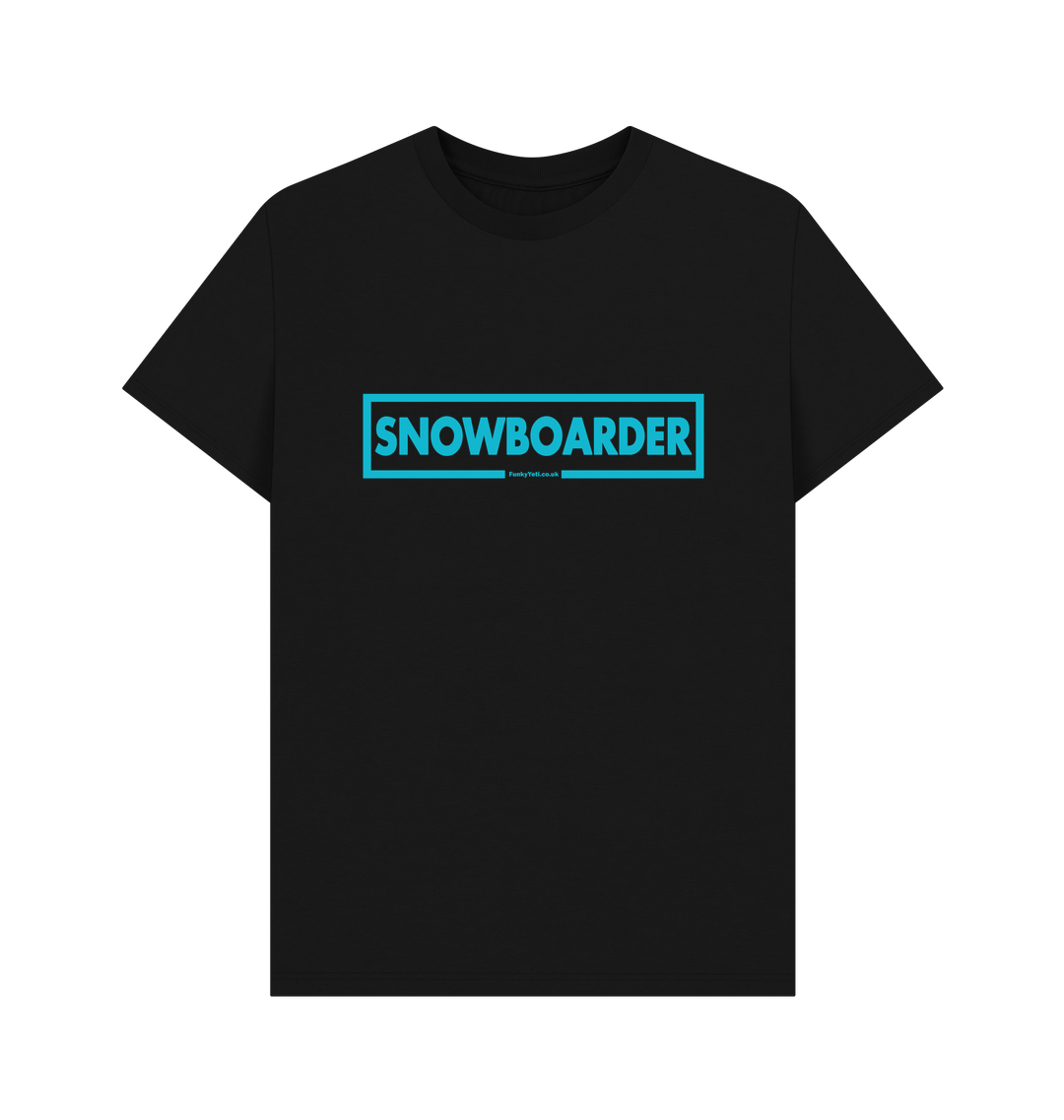 Black Printed T-shirt Front