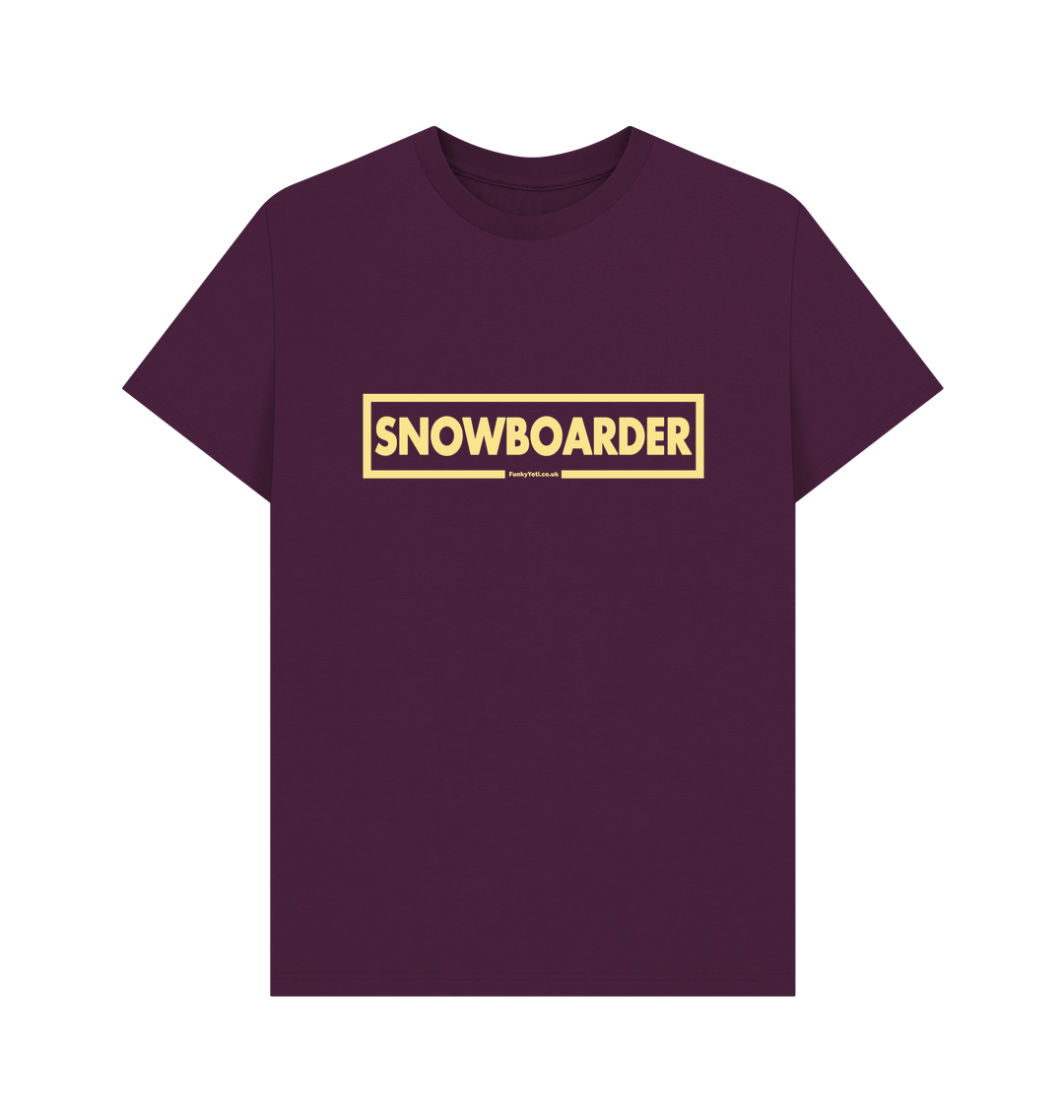 Purple Printed T-shirt Front