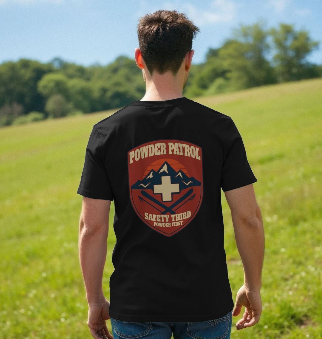 Men's Powder Patrol Organic Tee – Funky Yeti