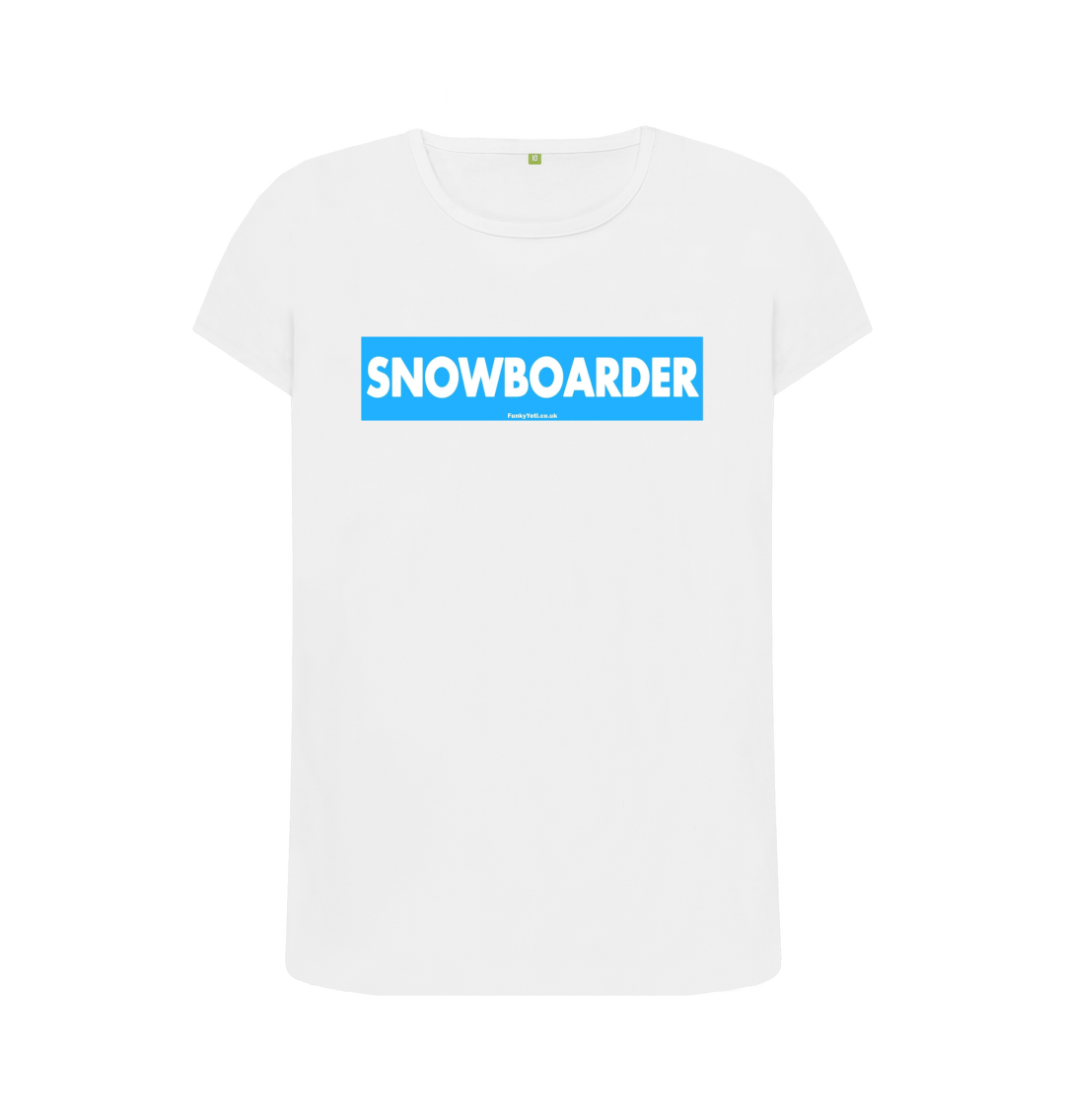 White Printed T-shirt Front