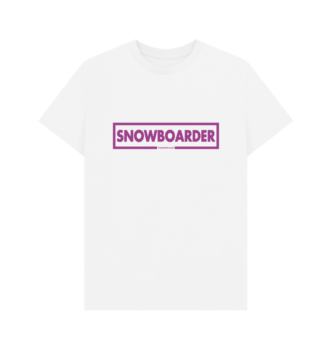 White Printed T-shirt Front