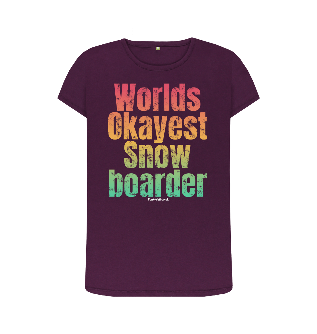 Purple Printed T-shirt Front