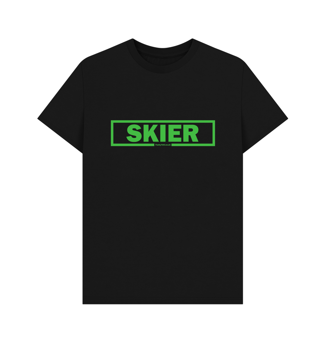 Men's Skier Censor Bar Organic Tee