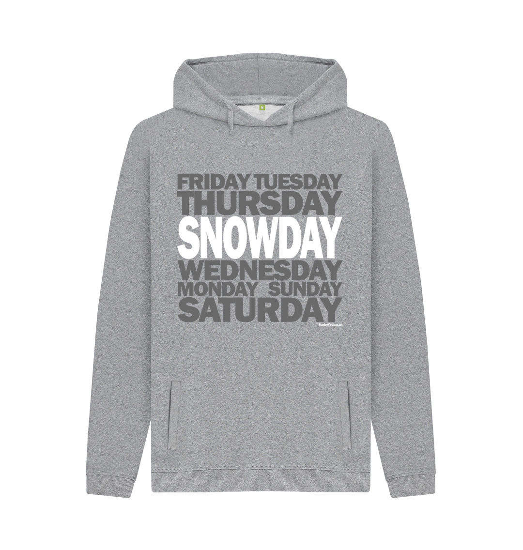 Light Heather Printed Hoody Front