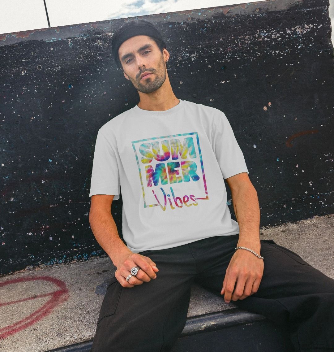 Men's Summer Vibes Organic Tee