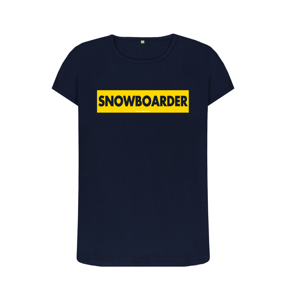 Navy Blue Printed T-shirt Front