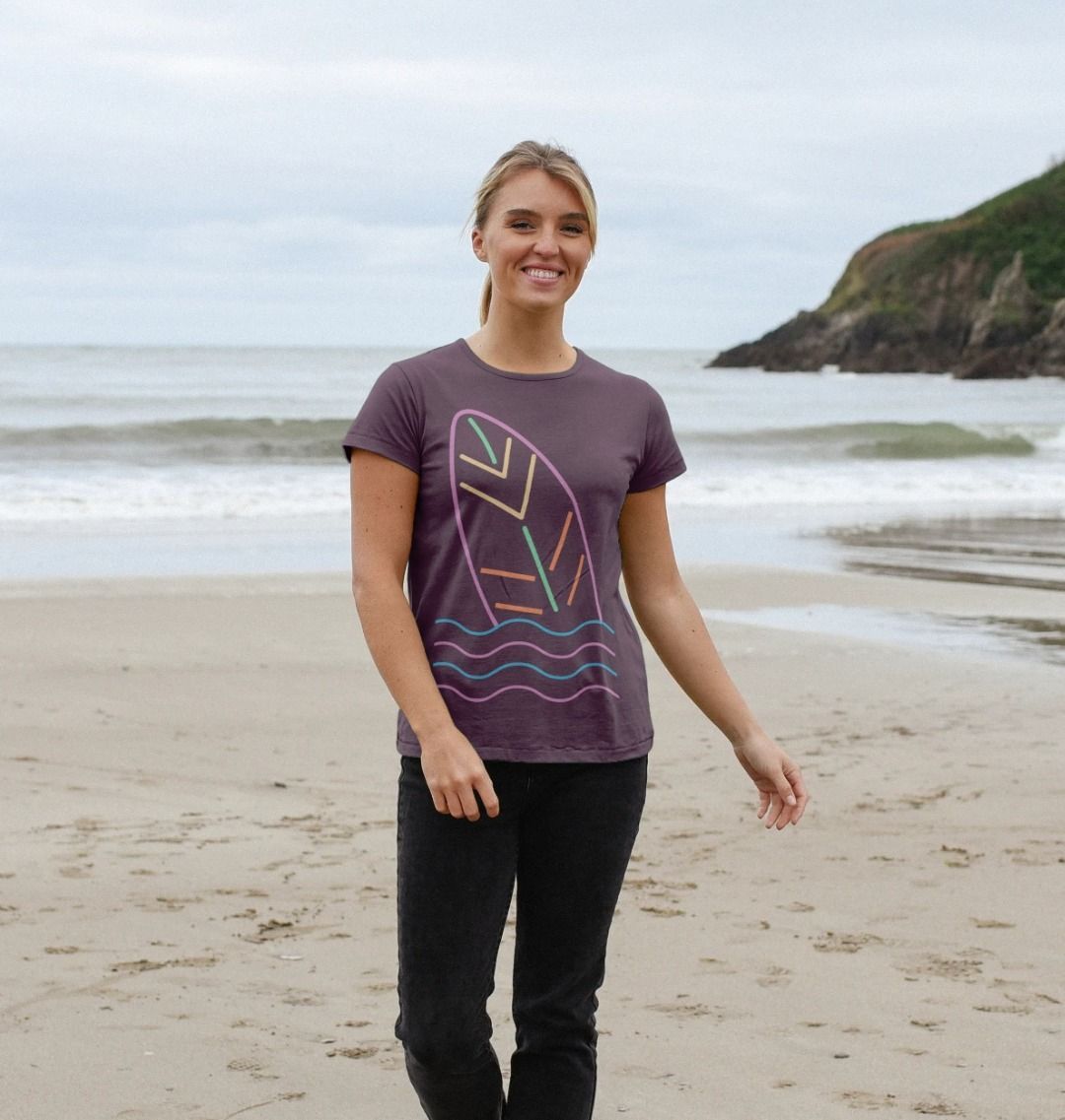 Women's Surf's Up Organic Tee