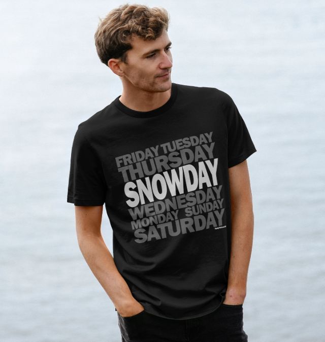 Men's Snowday Organic Tee