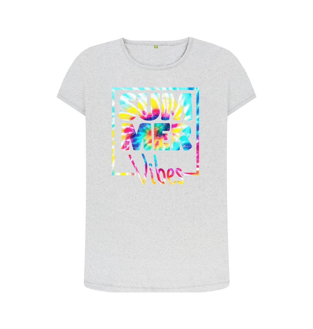 Grey Women's Summer Vibes R.O.C Tee