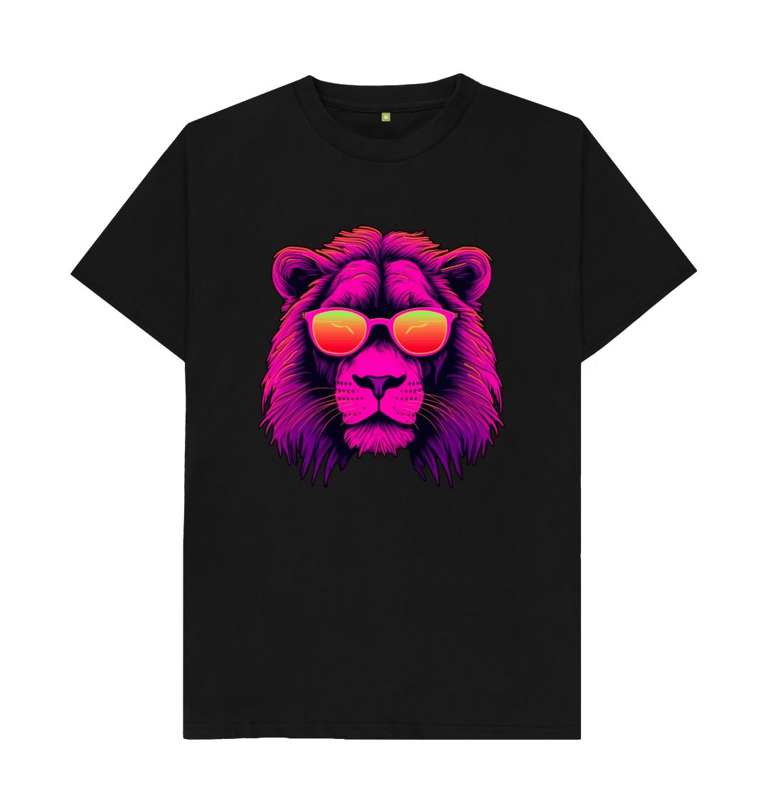 Black Men's Roary Organic Tee