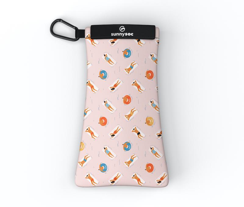 Gogglesoc Sunnysoc - Beach Goers Sunglasses Case
