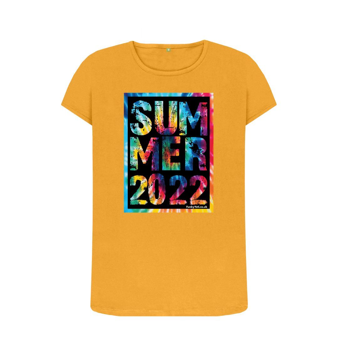 Mustard Women's Summer 2022 Organic Tee