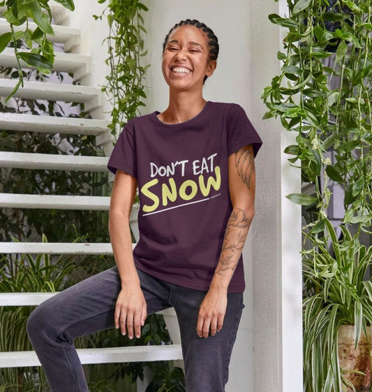 Women's Yellow Snow Organic Tee