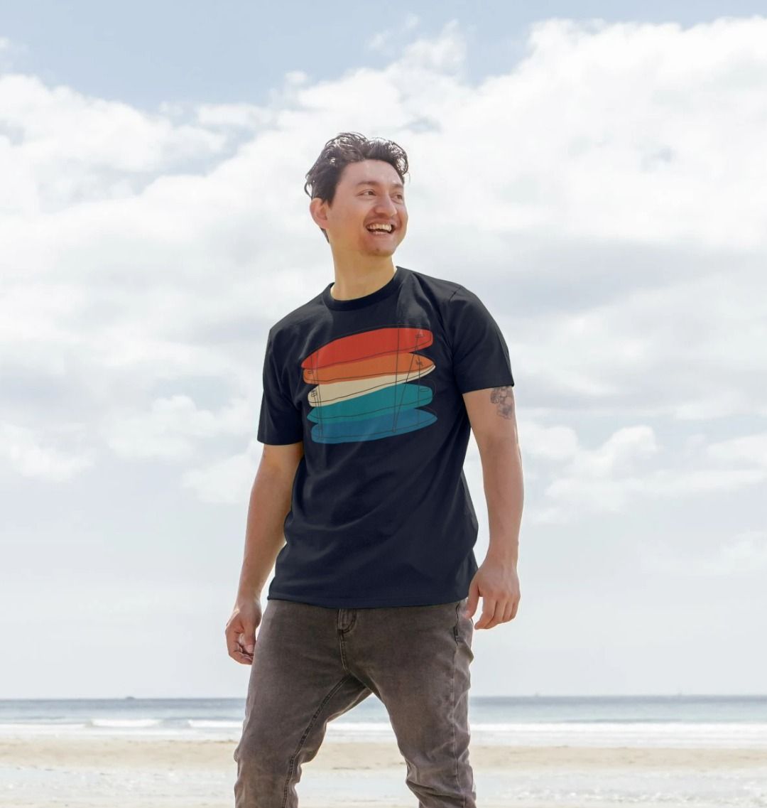 Men's Surf Quiver Organic Tee