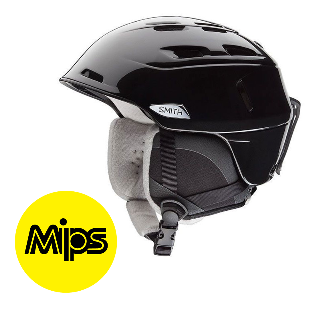 Smith Compass MIPS Women's Ski / Snowboard Helmet Black Pearl