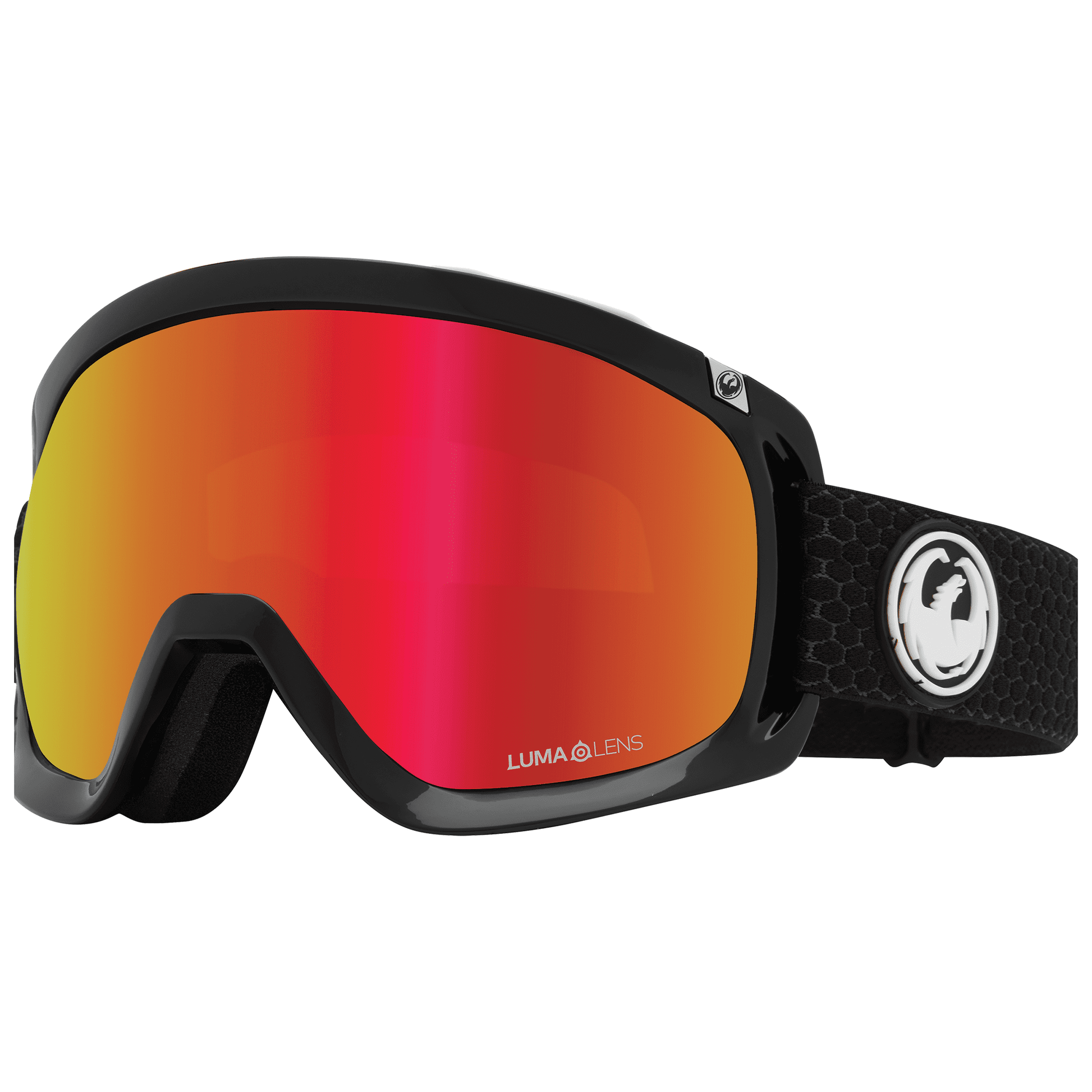 Dragon D3 OTG Goggles (2023) - Split Red