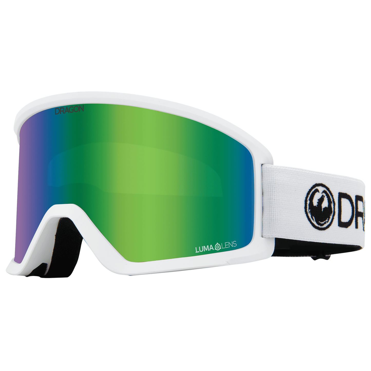 Dragon DX3 OTG Goggles (2023) - White Green