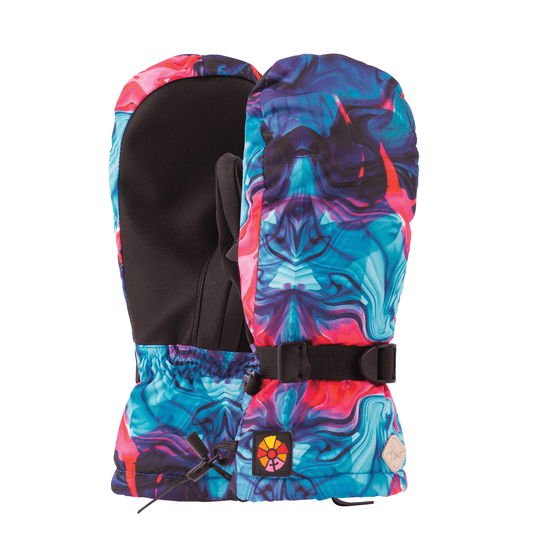 POW Gloves - Falon Women's Ski / Snowboard Mittens - Swirl B4BC