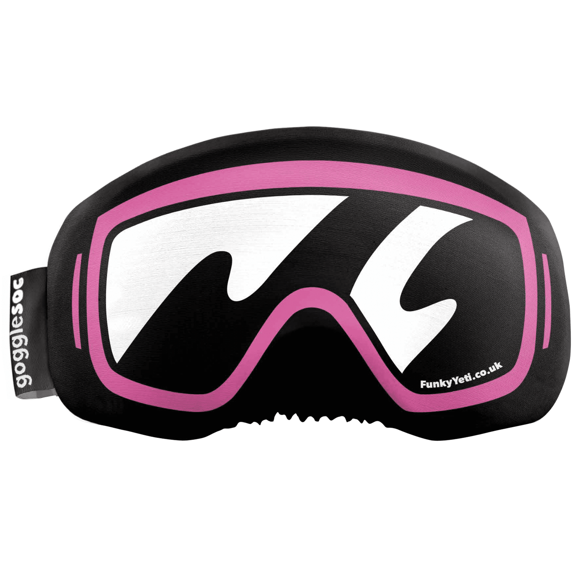 Gogglesoc - Funky Yeti Soc Pink Exclusive Goggle Cover