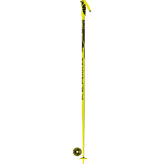 Kerma Vector Ski Poles Yellow