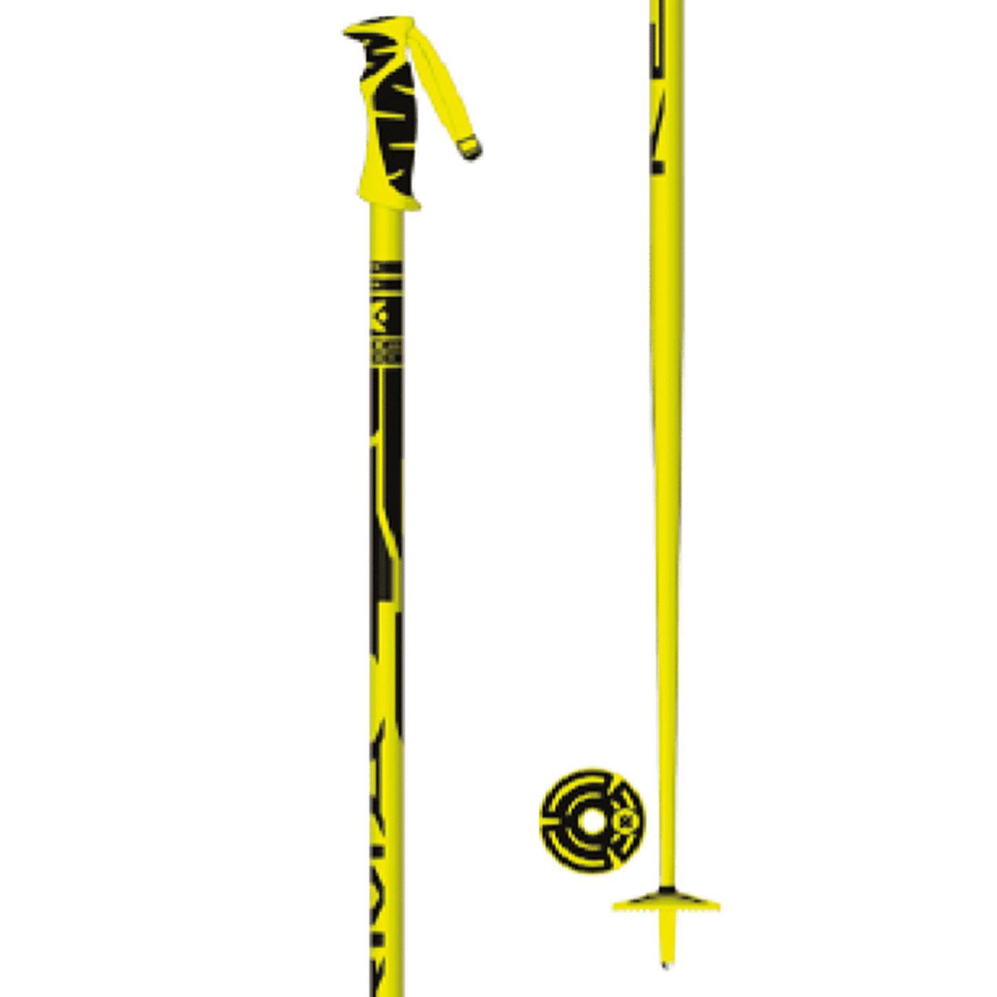 Kerma Vector Ski Poles Yellow