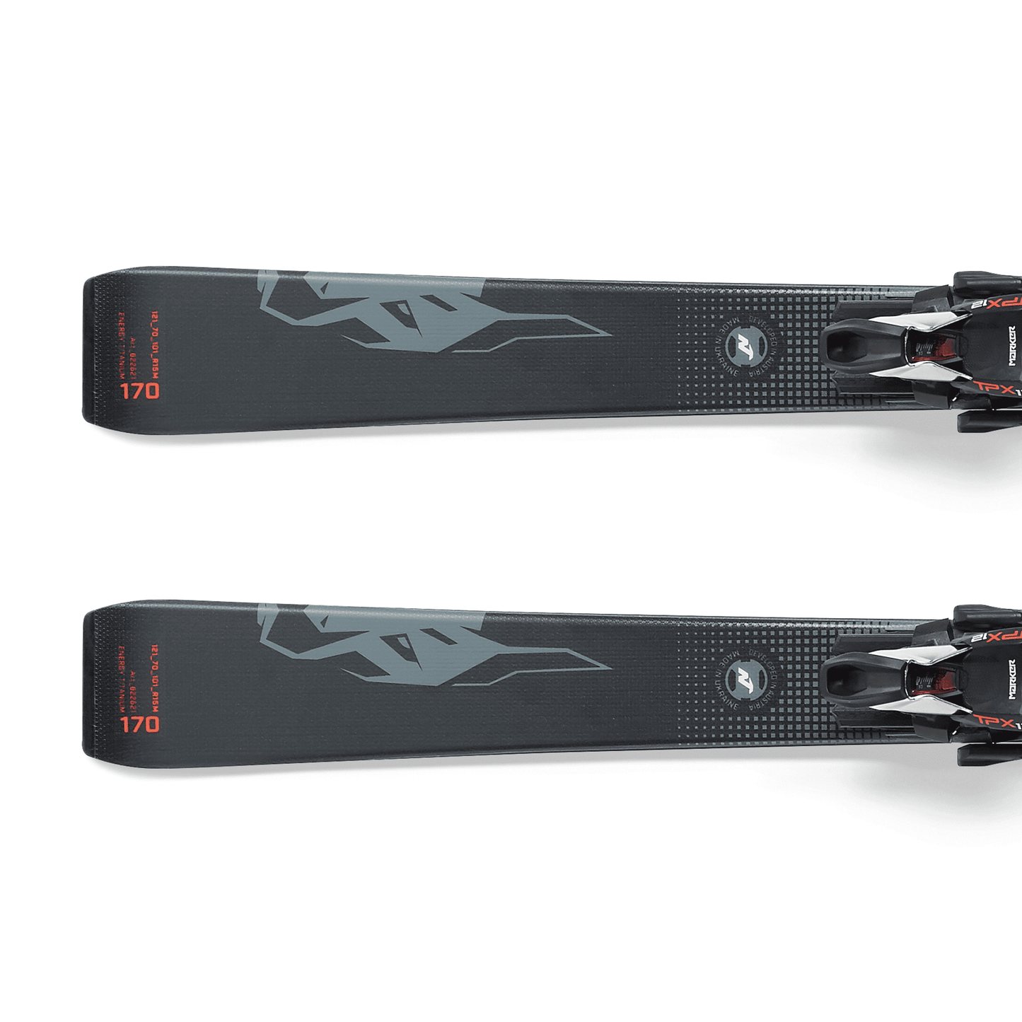 Nordica Doberman Spitfire 70 Ti Skis Inc TPX 12 Bindings (2022)