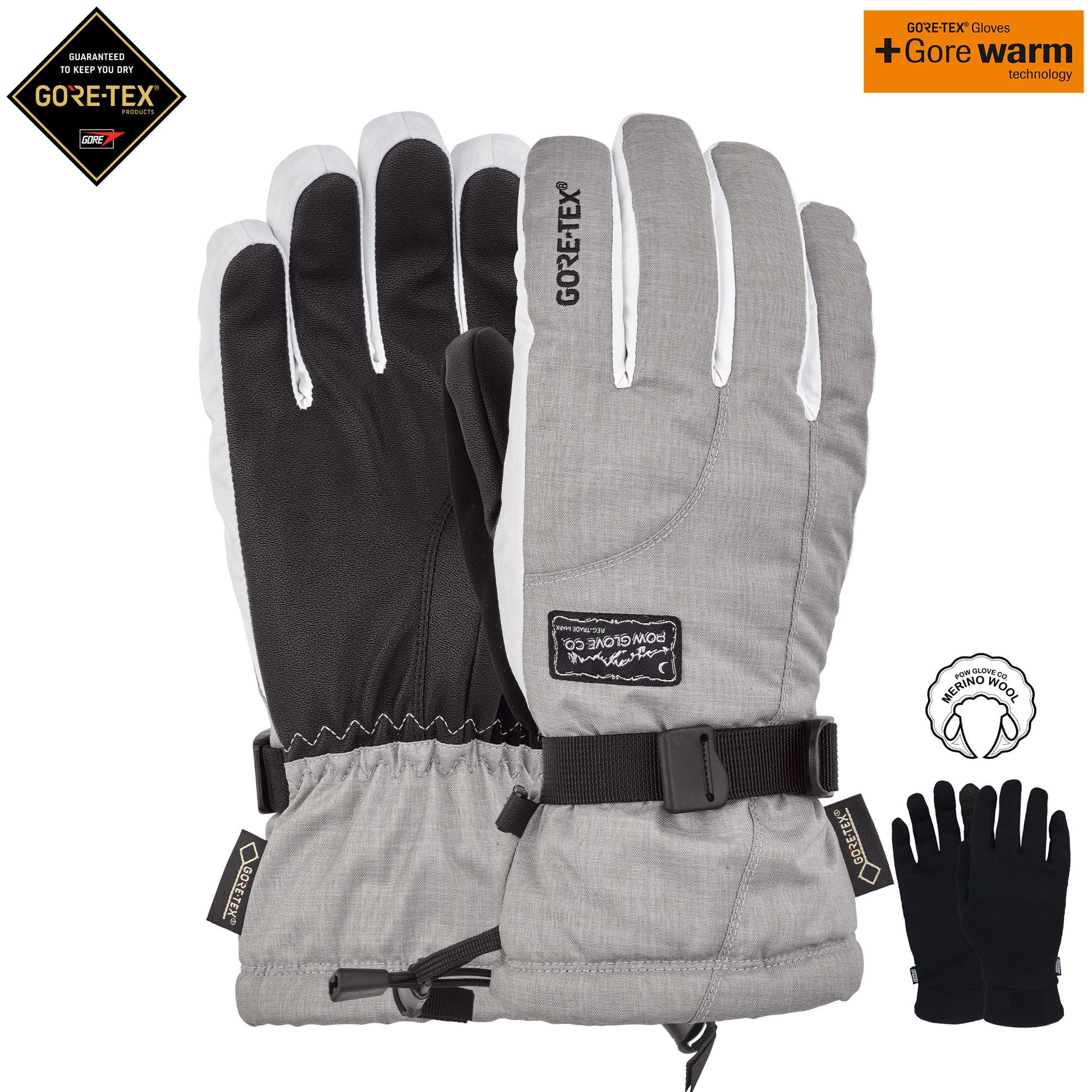 POW Crescent GTX Long Cuff Women's Ski / Snowboard Glove's