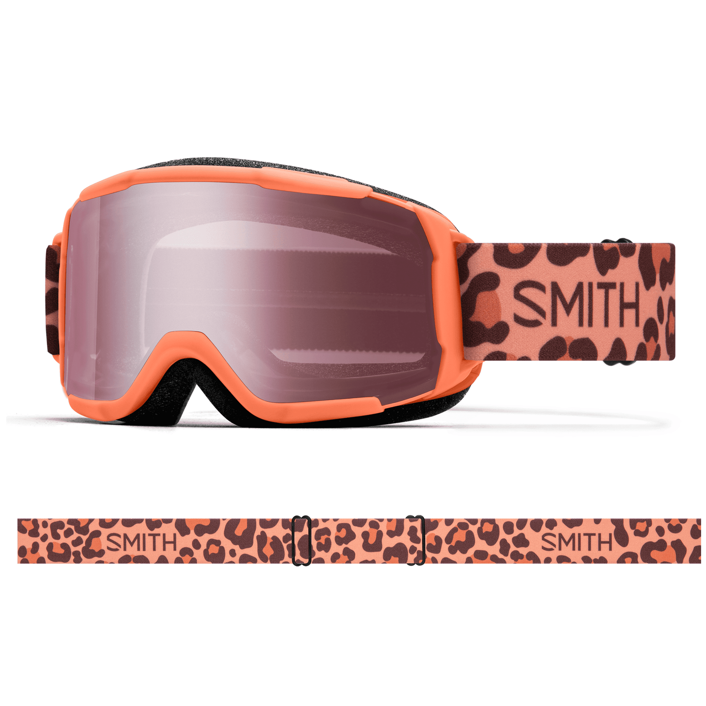 Smith Daredevil Kids Goggles (2023) - Cheetah Print Ignitor