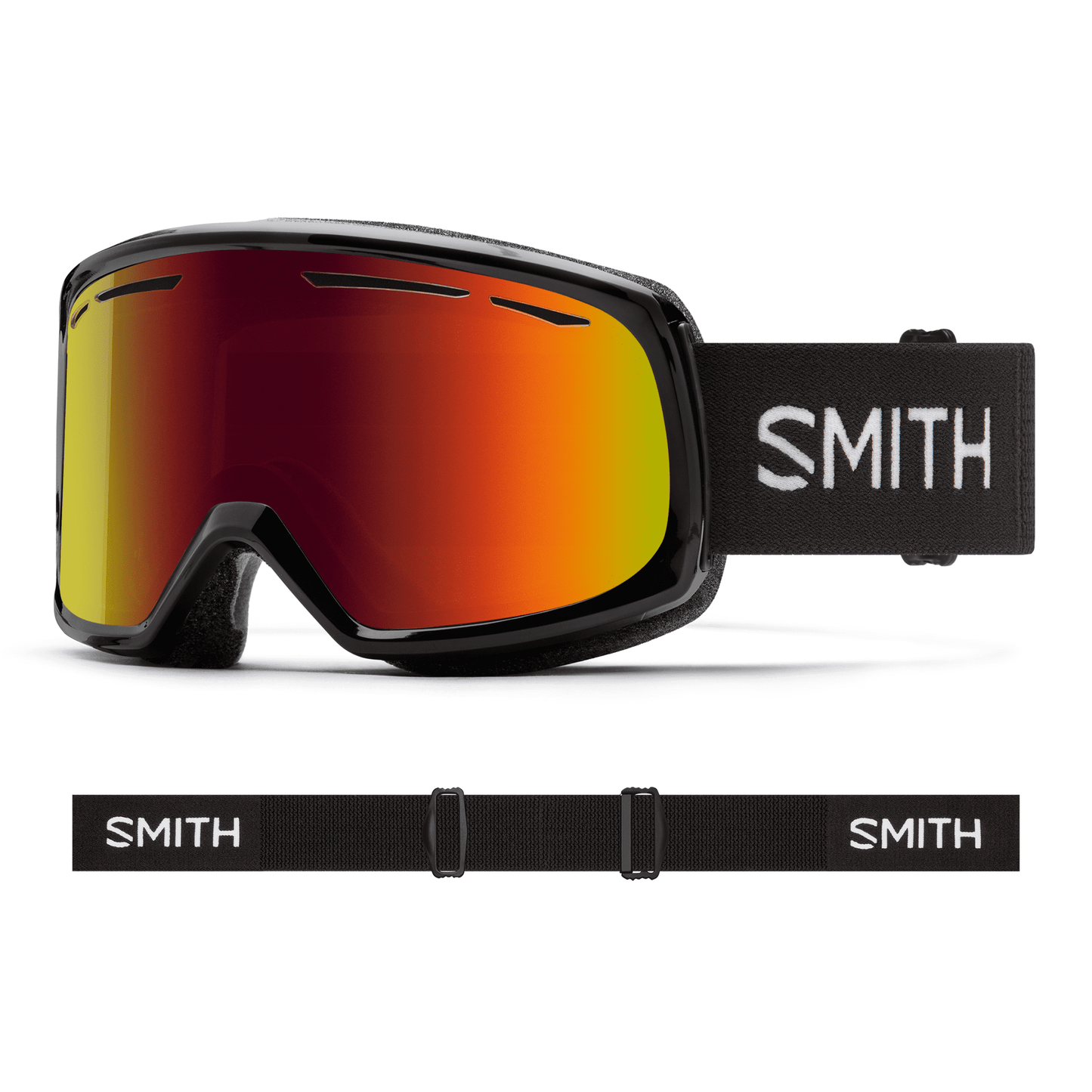 Smith Drift Goggles - Black Red