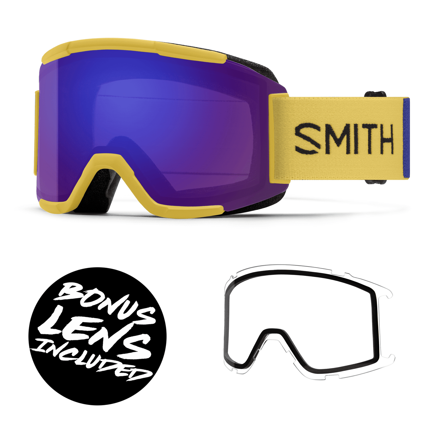 Smith Squad Goggles (2023) - Brass Colorblock