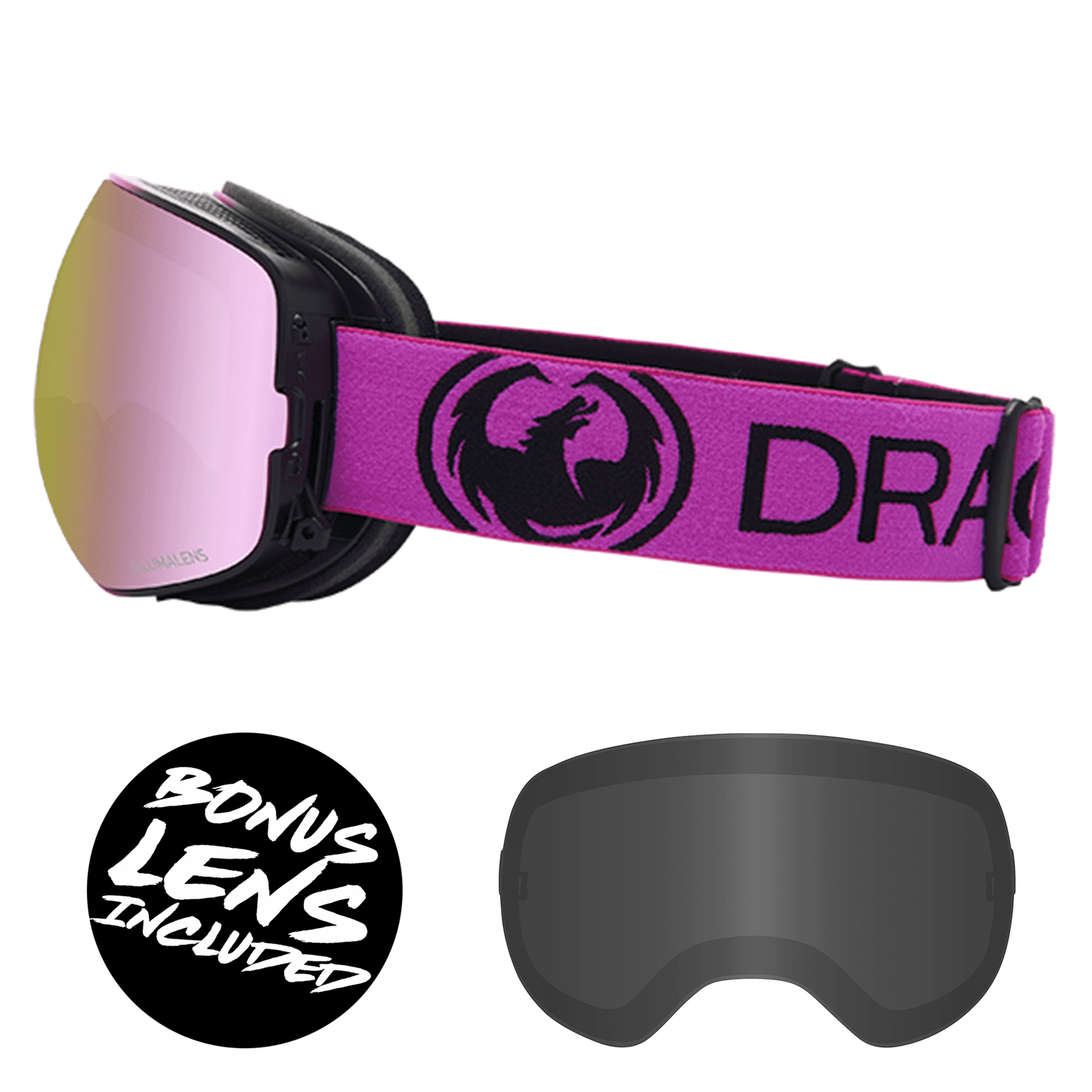 Dragon X2s Goggles - Raspberry