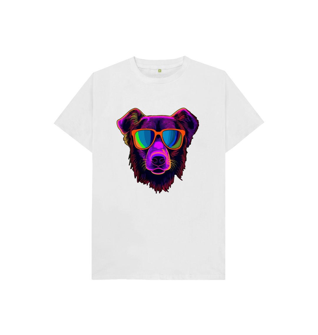 White Kid's Puptastic Organic Tee