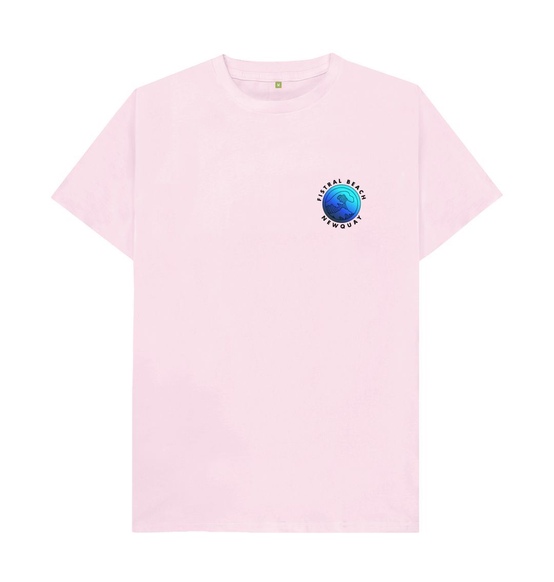 Pink Men's Surfers Paradise Organic Tee