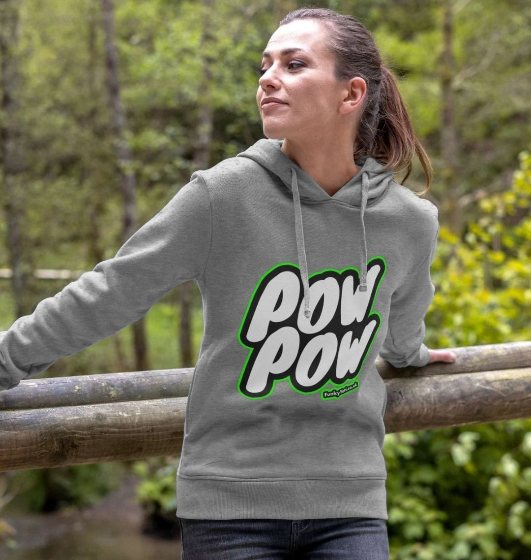 Women's Pow Pow Organic Pullover Hoodie