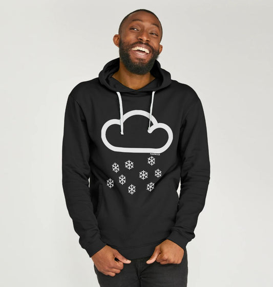 Men's Snow Cloud Organic Pullover Hoodie