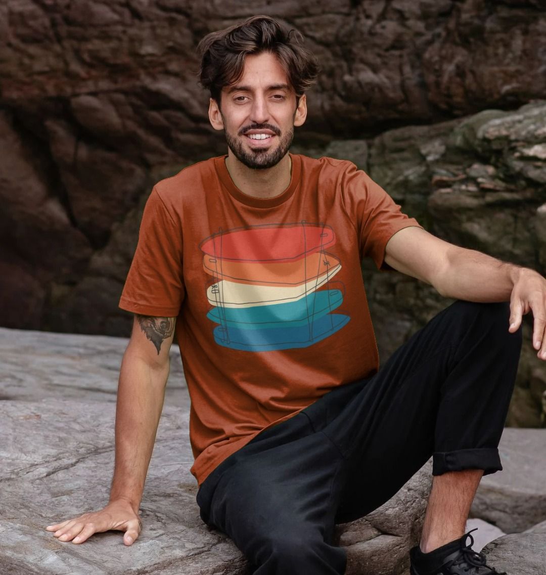 Men's Surf Quiver Organic Tee