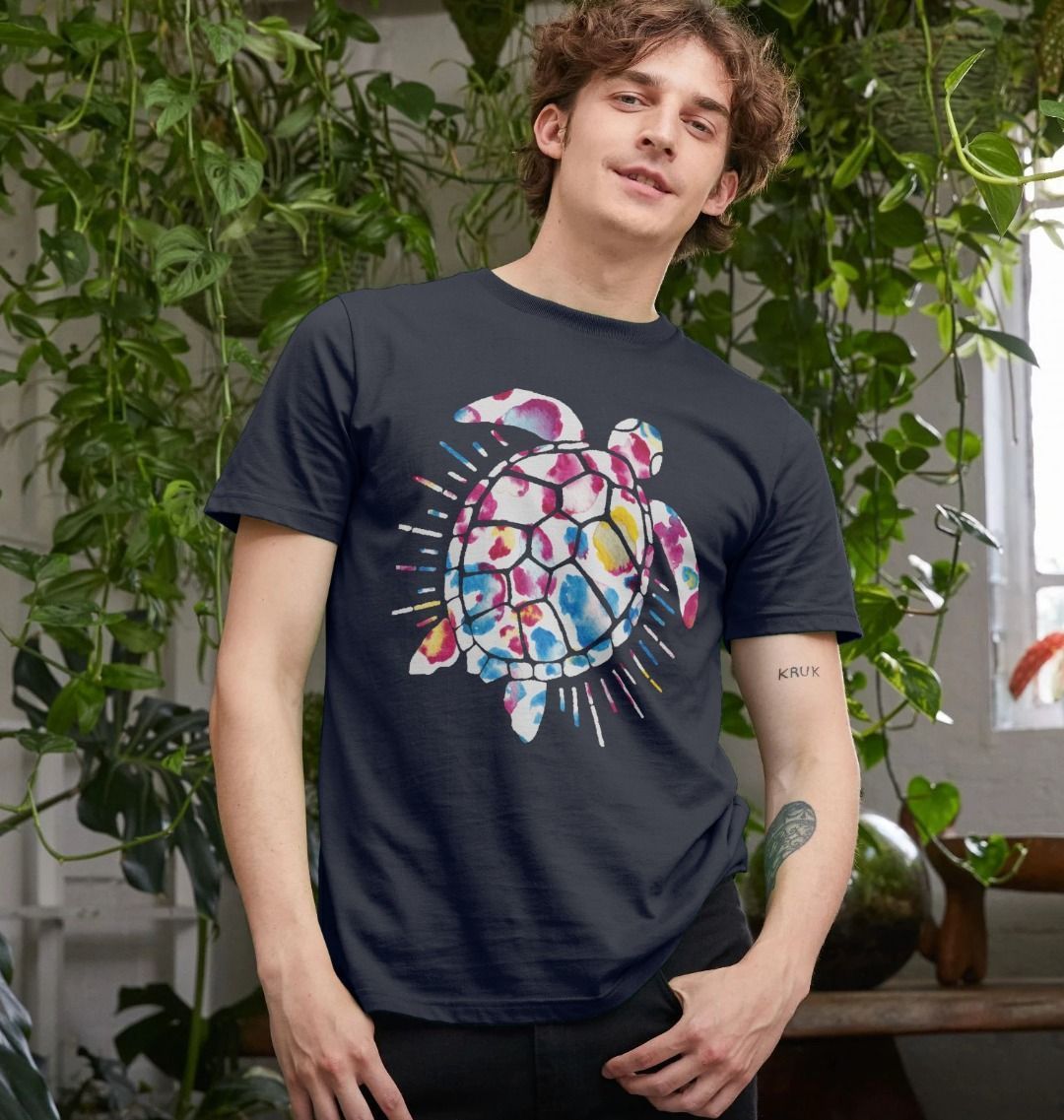 Men's Blotchy Turtle Organic Tee