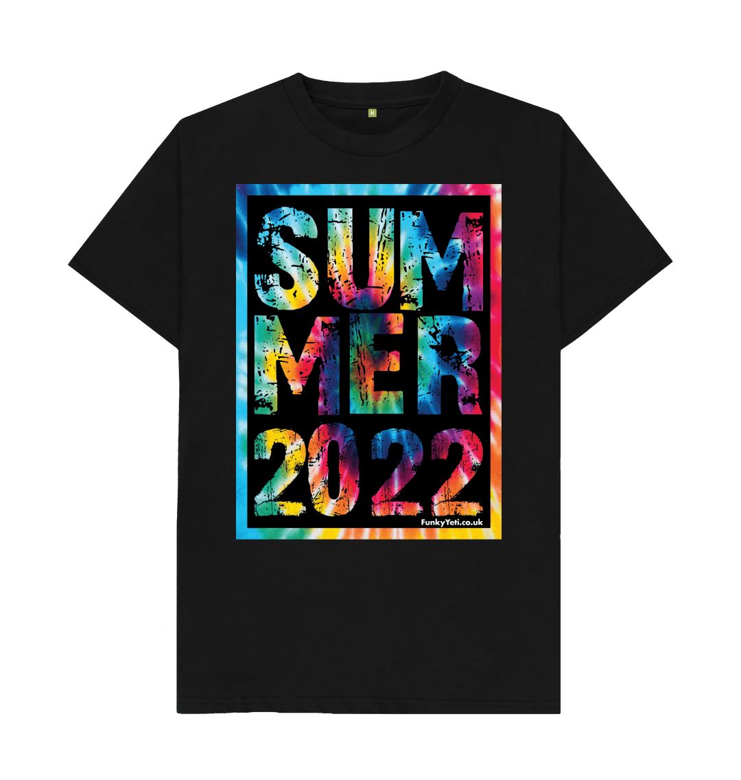 Black Men's Summer 2022 Organic Tee
