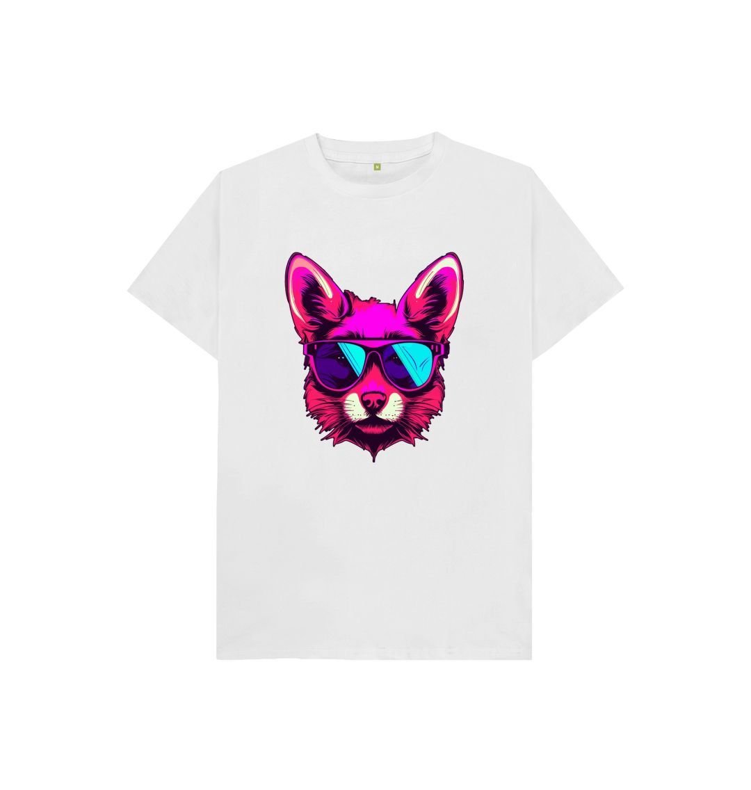 White Kids Foxy and Fabulous Organic Tee