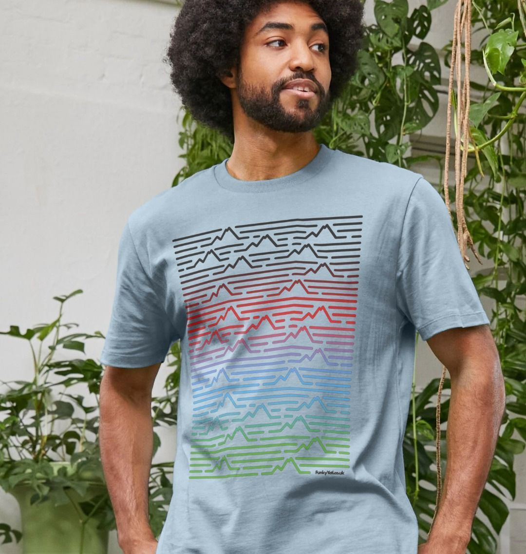 Men's Mountain Range Organic Tee
