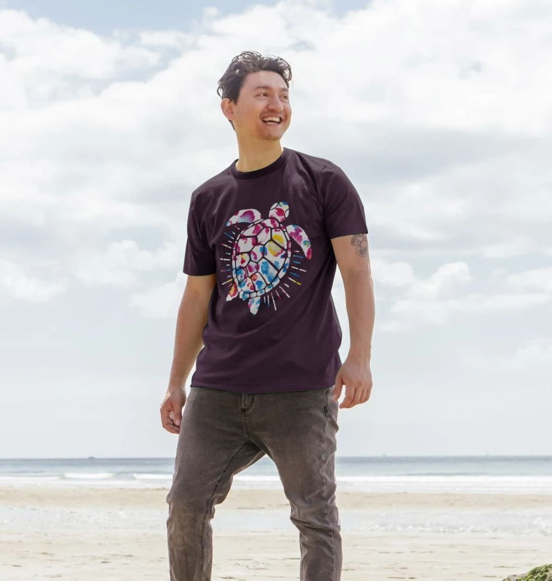Men's Blotchy Turtle Organic Tee