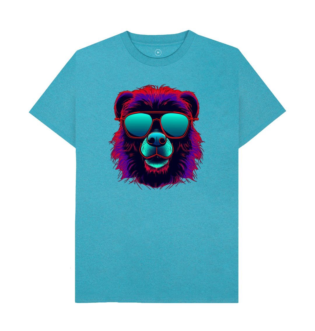 Ocean Blue Men's Cool Bear R.O.C Tee