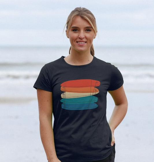 Women's Surf Quiver Organic Tee