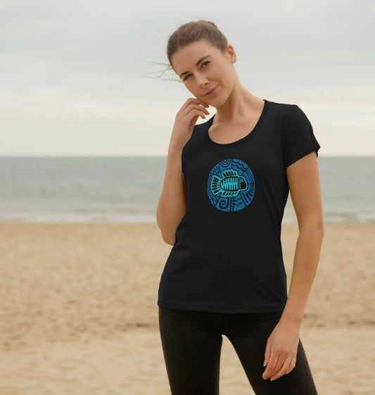 Women's Bluefish Organic Scoop Neck Tee