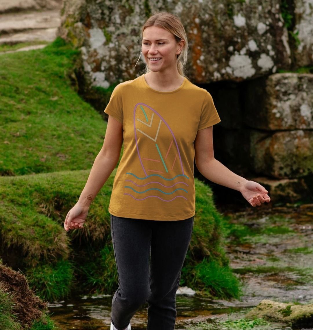 Women's Surf's Up Organic Tee
