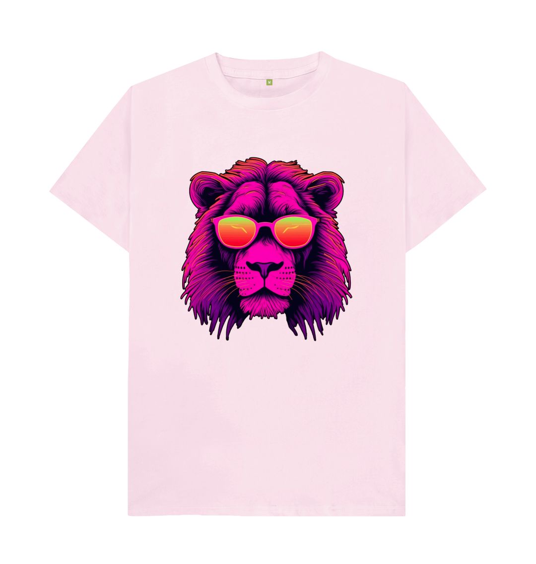 Pink Men's Roary Organic Tee